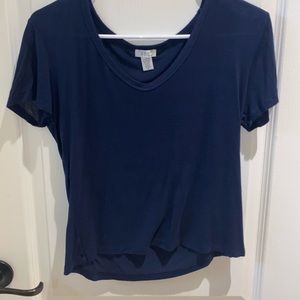 Navy blue shirt